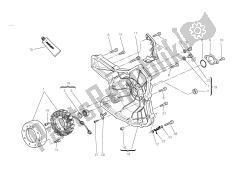 Alternator-side crankcasecover