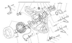 Alternator-side crankcase cover