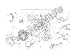 Alternator-side crankcasecover