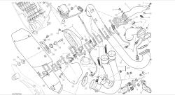 disegno 019 - sistema di scarico [mod: hym; xst: aus, chn, eur, fra, jap, tha, twn] cornice del gruppo