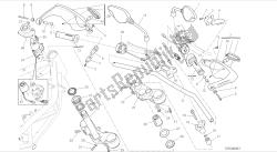 dibujo 021 - manillar y controles [mod: hym; xst: aus, chn, eur, fra, jap, tha, twn] marco de grupo