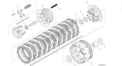 dessin 004 - embrayage [mod: hym-sp; xst: aus, eur, fra, jap, twn] moteur de groupe