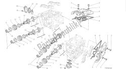 disegno 013 - testata: sistema di distribuzione [mod: hym-sp; xst: aus, eur, fra, jap, twn] gruppo motore