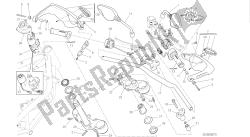 rysunek 021 - kierownica i sterowanie [mod: hym-sp; xst: aus, eur, fra, jap, twn] rama grupy