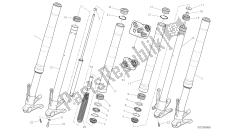 DRAWING 21A - FRONT FORK [MOD:HYP STR;XST:AUS,CHN,EUR,FRA,JAP,THA,TWN]GROUP FRAME