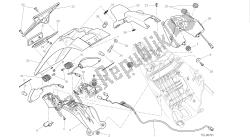 disegno 27c - portatarga - fanale posteriore - (aus) [mod: hyp str; xst: aus] gruppo elettrico