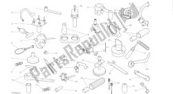 dibujo 001 - herramientas de servicio de taller (motor) [mod: hypstr; xst: aus, eur, fra, jap, twn] herramientas de grupo