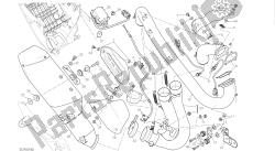 desenho 019 - sistema de exaustão [mod: hyp str; xst: aus, eur, fra, jap, twn] quadro de grupo