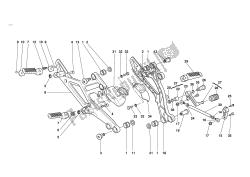 GEARCHANGE LEVER -FOOT REST