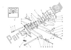 SWINGARM AND CHAIN