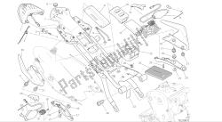 dibujo 027 - cuadro trasero comp. [mod: m 1200] marco de grupo