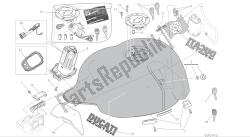 desenho 032 - tanque de combustível [mod: m 1200; xst: chn, twn] quadro de grupo