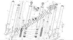 desenho 21a - garfo dianteiro [mod: m 1200; xst: chn] quadro de grupo