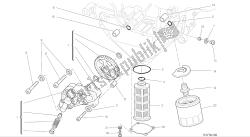 tekening 009 - filters en oliepomp [mod: m 1200] groepsmotor