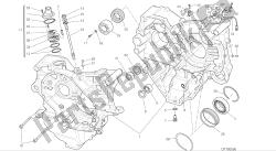 dibujo 010 - motor de grupo par medio cárter [mod: m 1200]