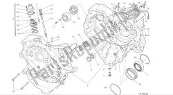 DRAWING 010 - HALF-CRANKCASES PAIR [MOD:M 1200]GROUP ENGINE