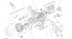 tekening 011 - waterpomp-altr-zijde crnkcse deksel [mod: m 1200] groepsmotor