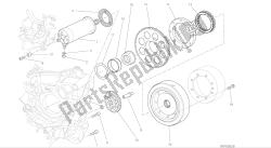 desenho 012 - partida elétrica e motor do grupo de ignição [mod: m 1200]