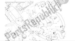 desenho 019 - sistema de exaustão [mod: m 1200] quadro de grupo