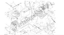 desenho 018 - porta-bateria [mod: m 1200] grupo elétrico