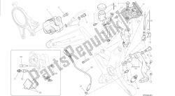 tekening 025 - achterremsysteem [mod: m 1200s] groepsframe