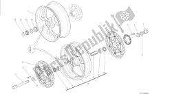 tekening 026 - ruota anteriore e posteriore [mod: m 1200s] groepsframe