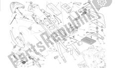 dibujo 027 - cuadro trasero comp. [mod: m 1200s; xst: aus, chn, eur, fra, jap, twn] marco de grupo