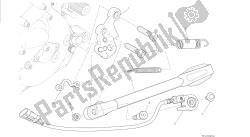 DRAWING 22A - SIDE STAND [MOD:M 1200S]GROUP FRAME