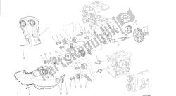 dibujo 008 - motor de grupo distribuzione [mod: m 1200s]