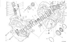 DRAWING 010 - HALF-CRANKCASES PAIR [MOD:M 1200S]GROUP ENGINE