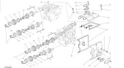 dibujo 013 - motor de grupo del árbol de levas [mod: m 1200s]