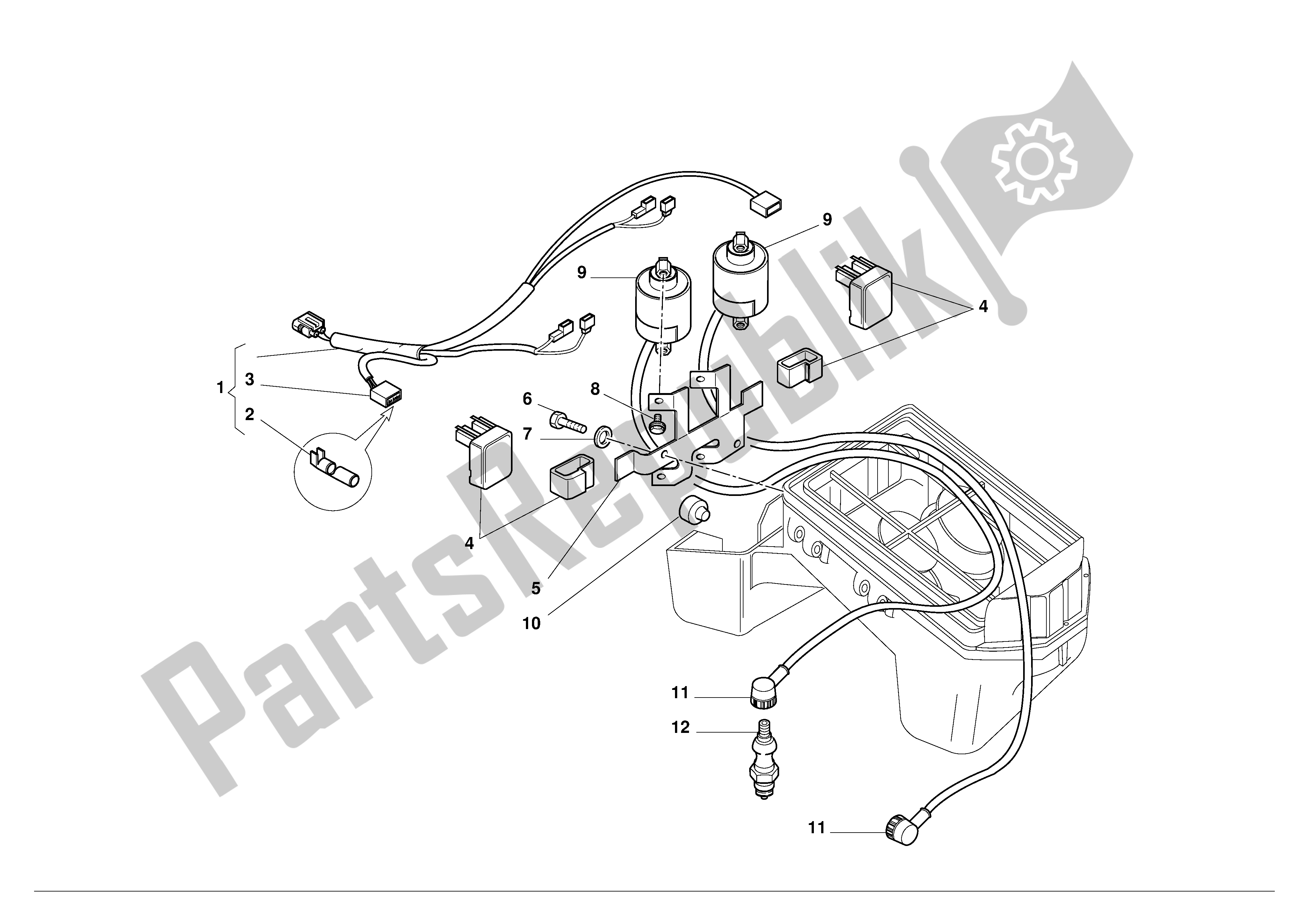 Todas las partes para Sistema De Encendido de Ducati Monster 600 2001