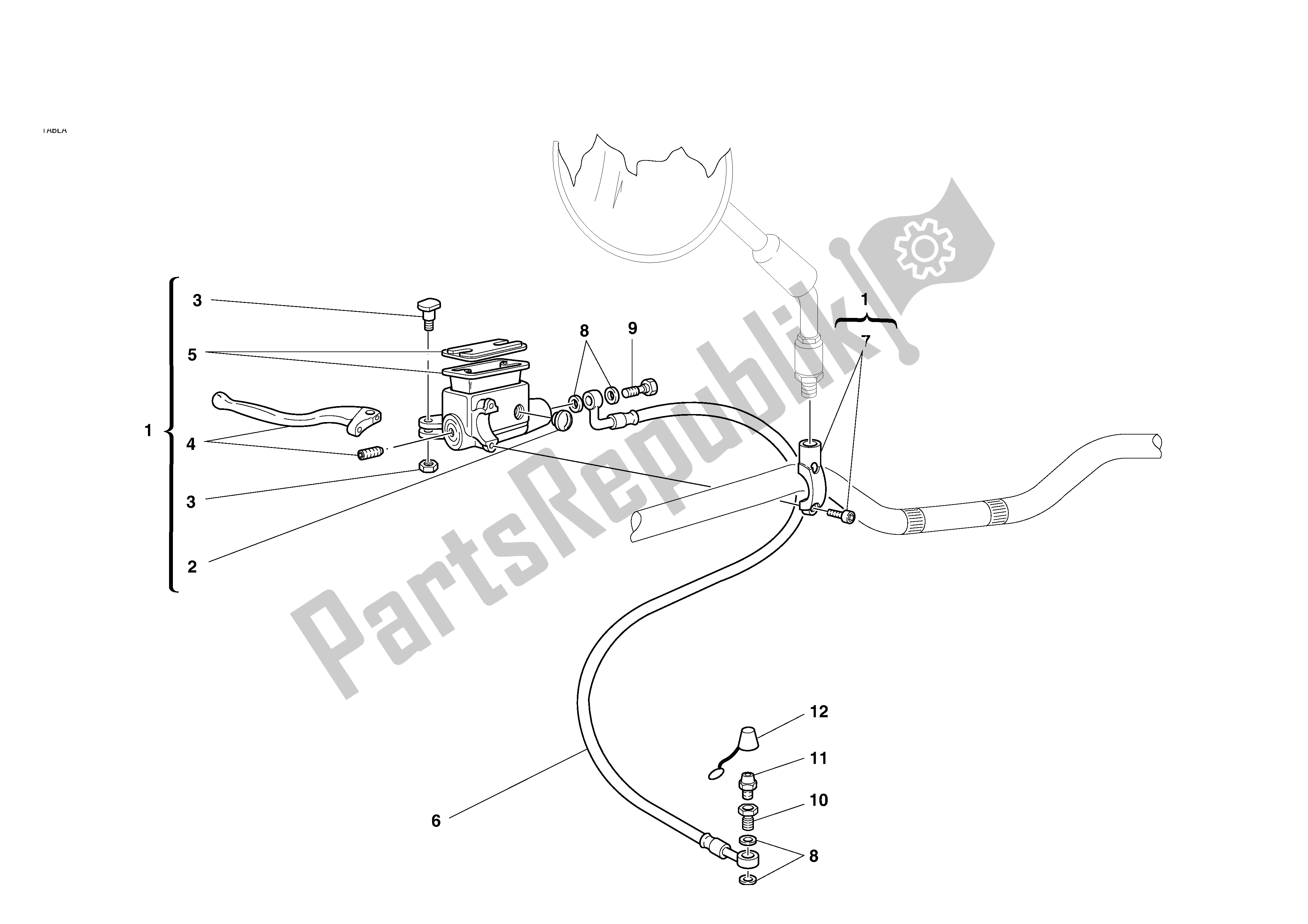 Todas las partes para Control De Embrague de Ducati Monster S 620 2003