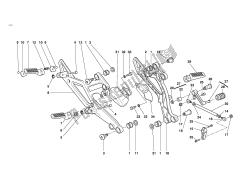 GEARCHANGE LEVER -FOOT REST