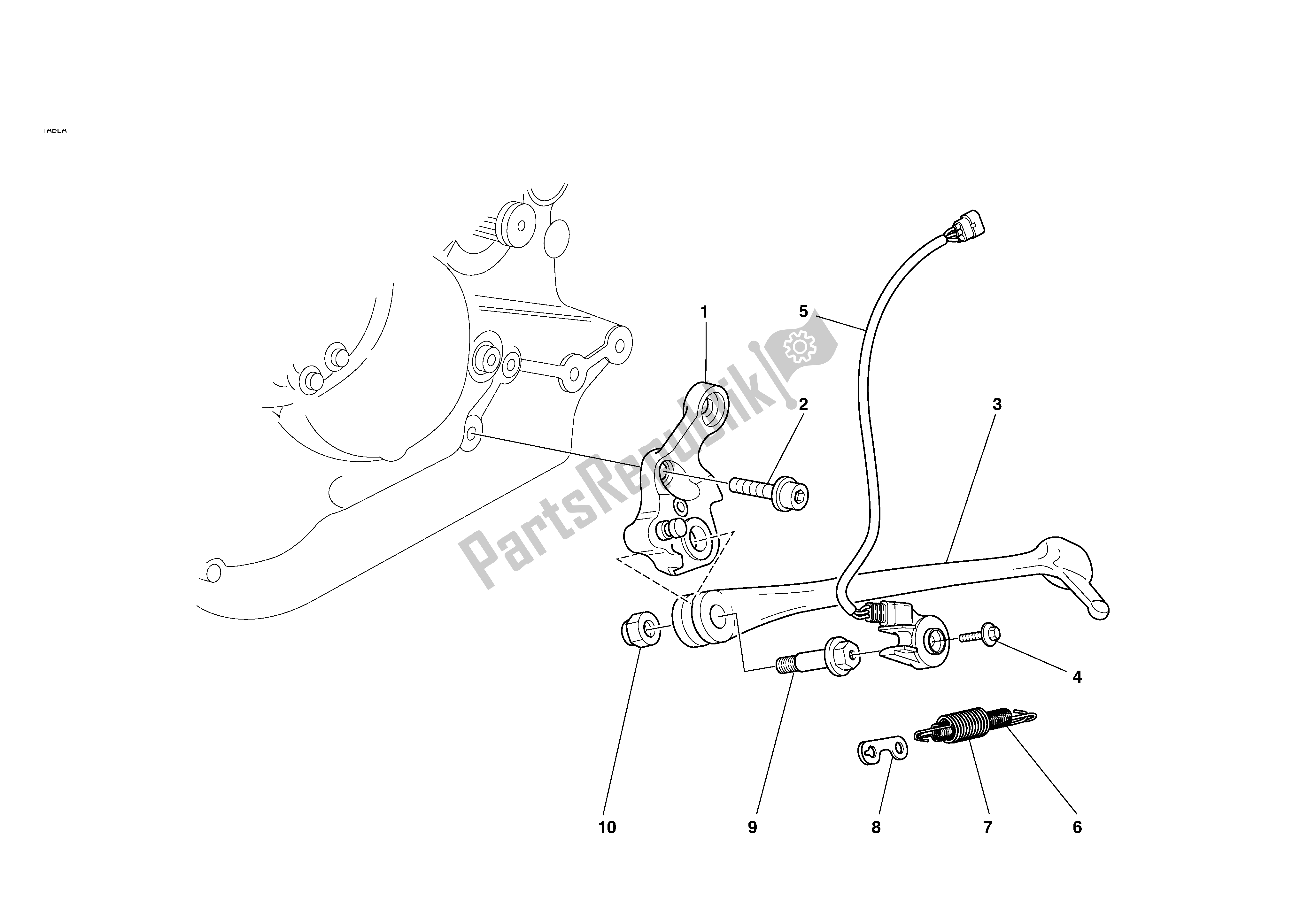 Todas las partes para Stands de Ducati Monster S 620 2003