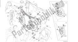 disegno 030 - cornice gruppo radiatore acqua [mod: m 821]