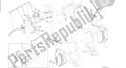 DRAWING 024 - FRONT BRAKE SYSTEM [MOD:M 821]GROUP FRAME