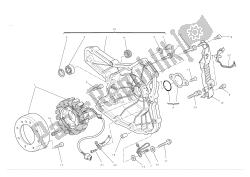 Alternator-side crankcasecover