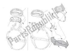 panel de instrumentos - faros