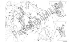 dessin 030 - refroidisseur d'eau [mod: m 1200] cadre de groupe