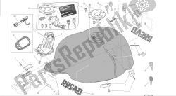 desenho 032 - tanque de combustível [mod: m 1200; xst: chn] quadro de grupo