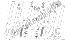 DRAWING 21A - FRONT FORK [MOD:M 1200;XST:AUS,EUR,FRA,JAP]GROUP FRAME