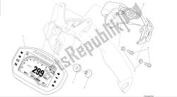 desenho 20a - painel de instrumentos [mod: m 1200] grupo elétrico