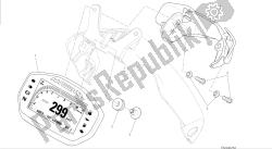 disegno 20a - quadro strumenti [mod: m 1200] gruppo elettrico