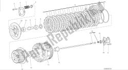 dibujo 004 - motor de grupo embrague [mod: m 1200]