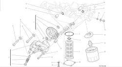 disegno 009 - motore gruppo filtri e pompa olio [mod: m 1200]