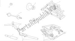 disegno 01b - strumenti di servizio per officina, strumenti di gruppo [mod: m 1200]