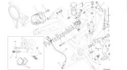 DRAWING 025 - REAR BRAKE SYSTEM [MOD:M 1200]GROUP FRAME