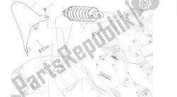 dibujo 028 - sospensione posteriore [mod: m1200; xst: sujetador, chn, eur, fra, jap, twn] marco de grupo