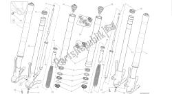 dibujo 21a - horquilla delantera [mod: m 1200; xst: marco de grupo aus, bra, eur, fra, jap, twn]